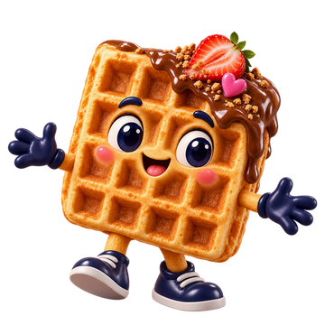 Choco Mania’nın waffle maskotu Mino