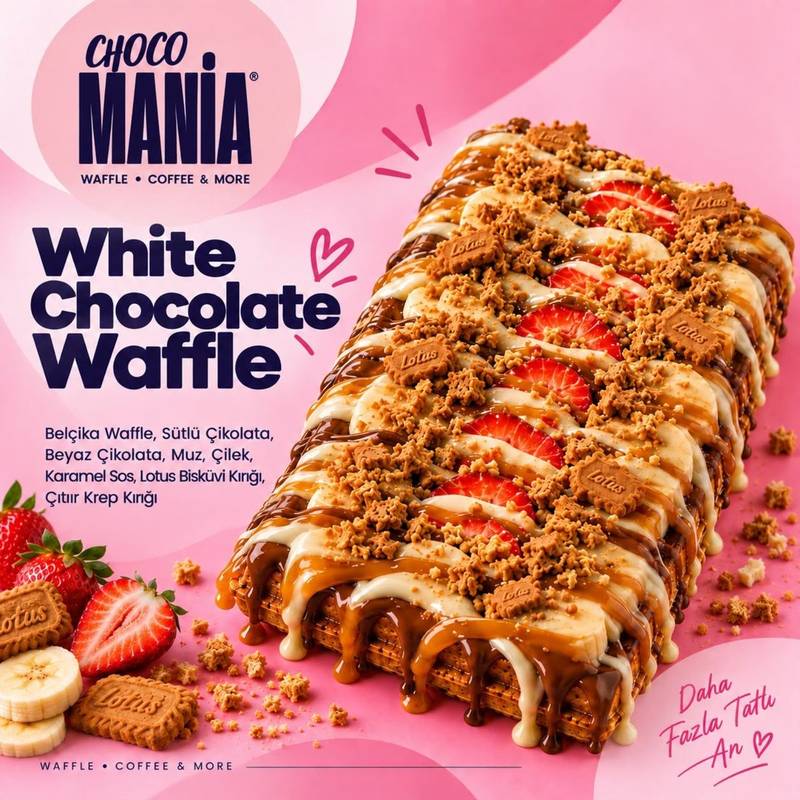 White Chocolate Waffle